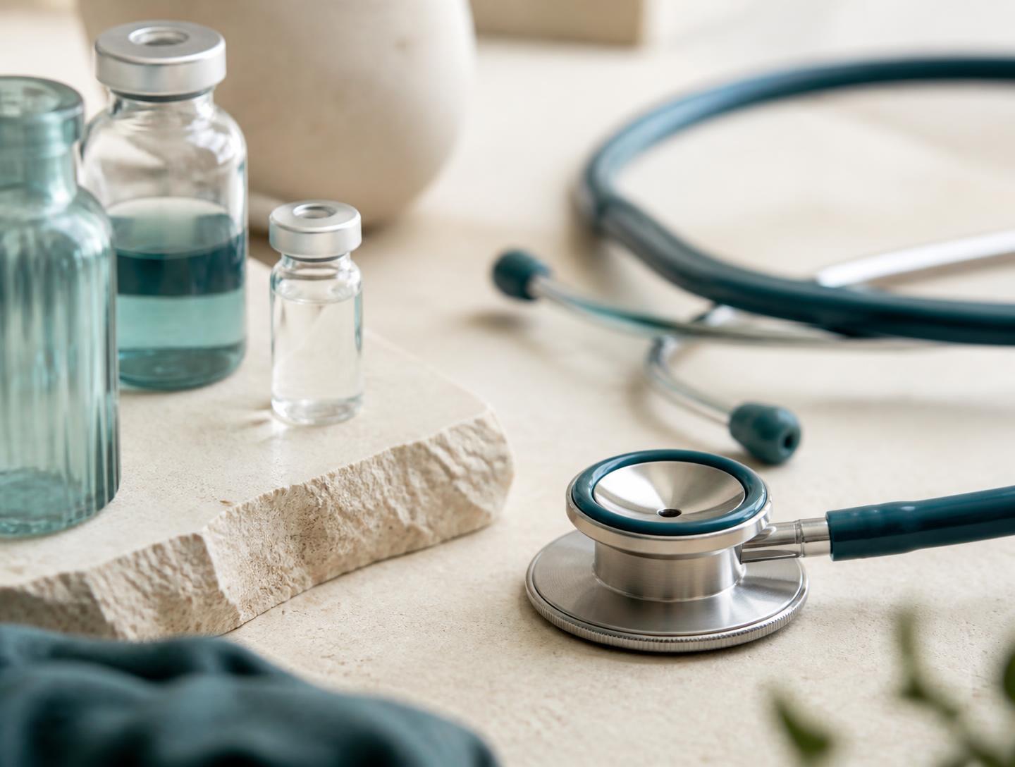 Diagnostik-Utensilien für die Vorsorgeuntersuchung in der Ordination in Wien 1020